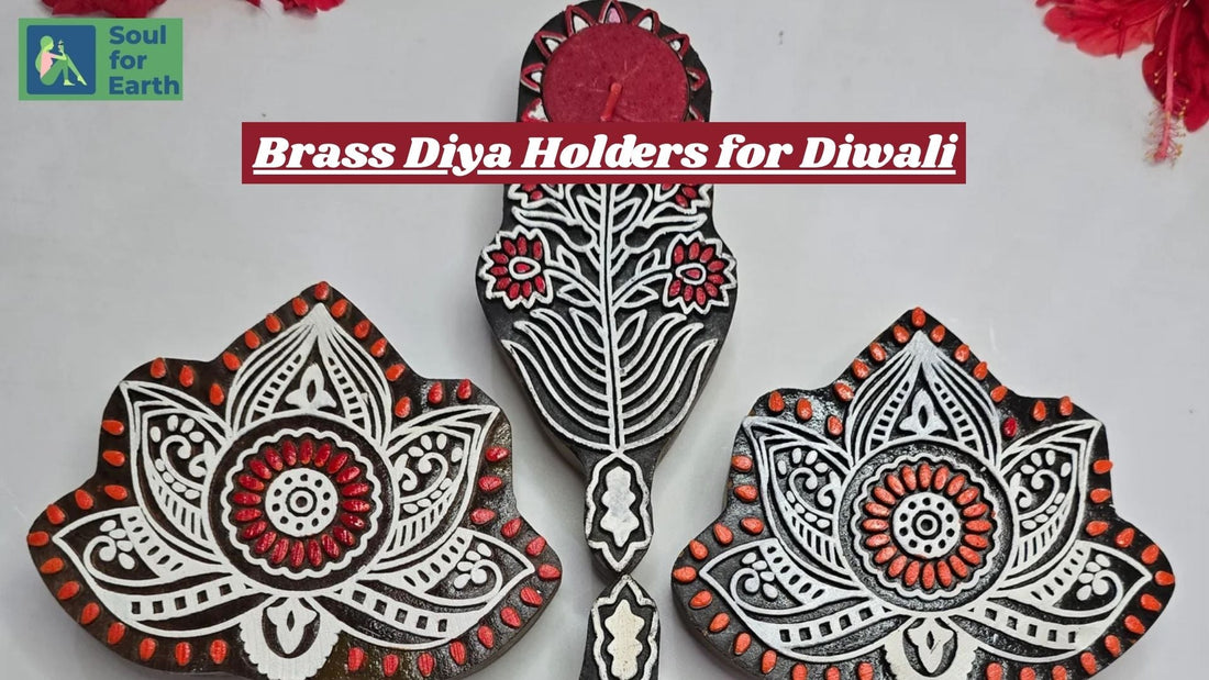 Brass Diya Holders for Diwali