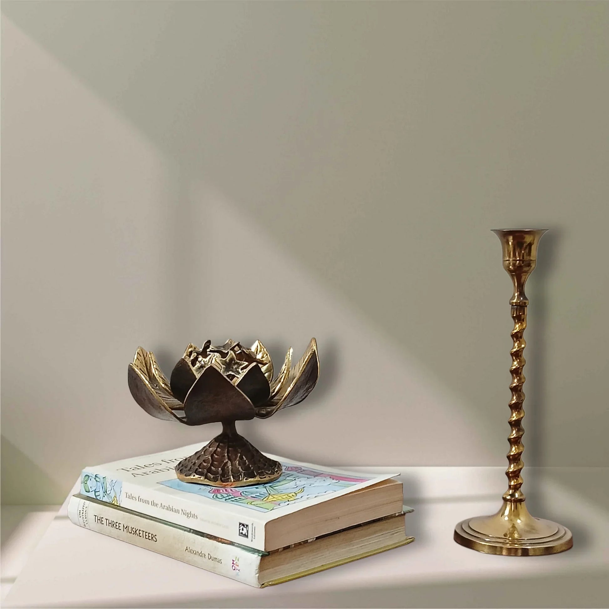 Lotus – Handcrafted Wooden Wall Décor