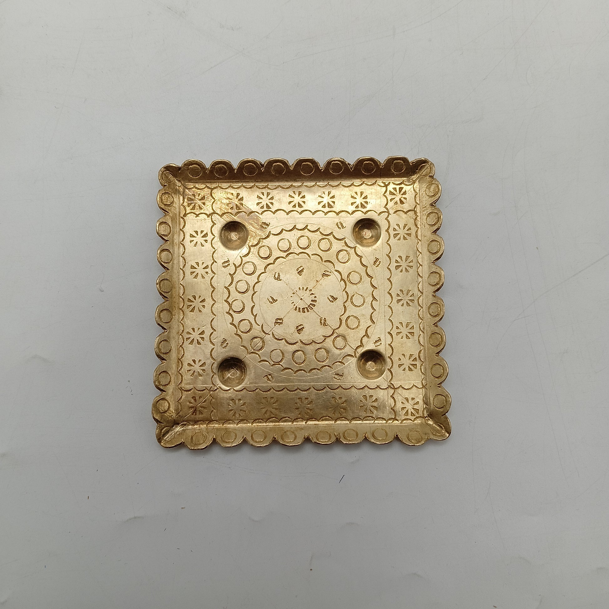 Handcrafted Brass Cup Coaster