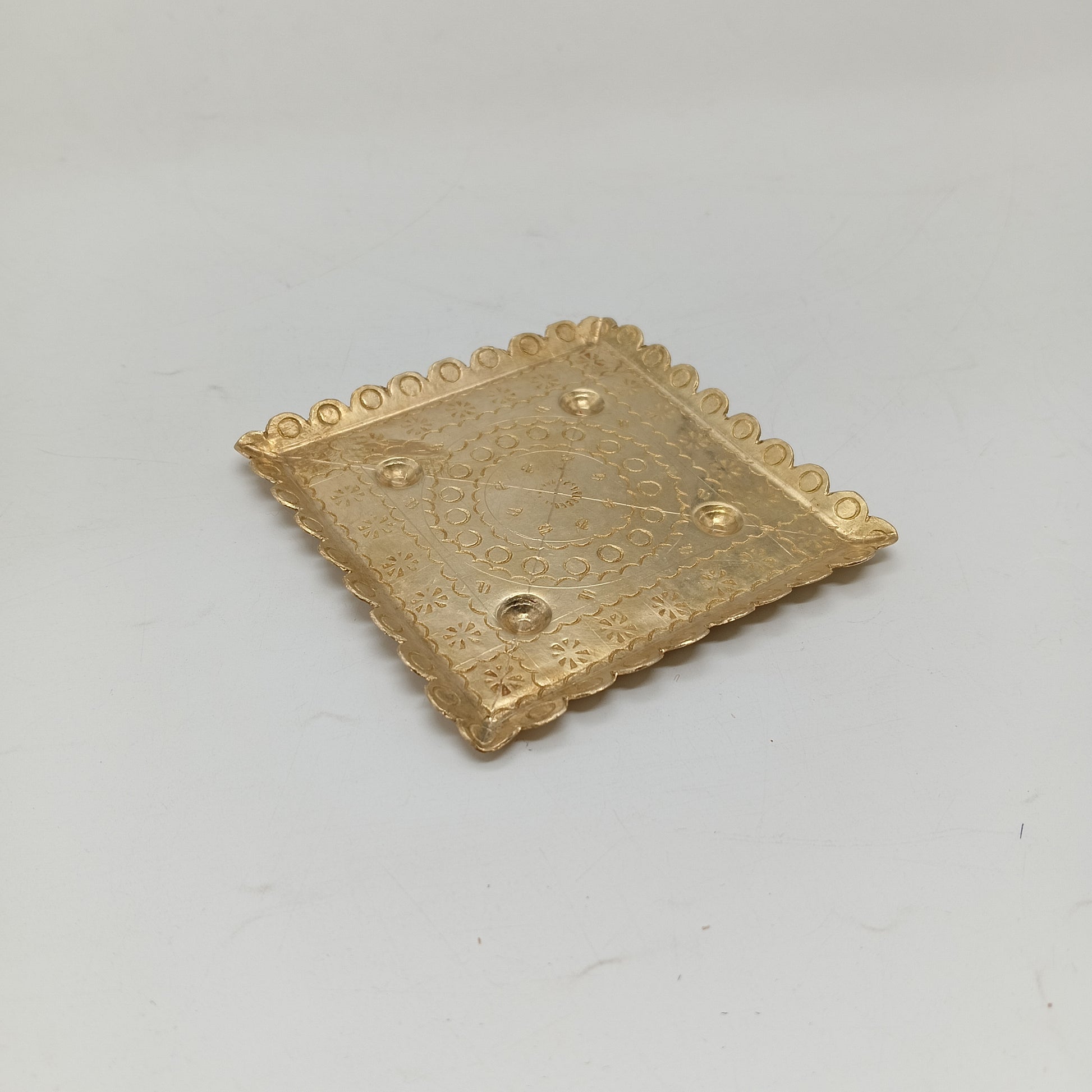 Handcrafted Brass Cup Coaster