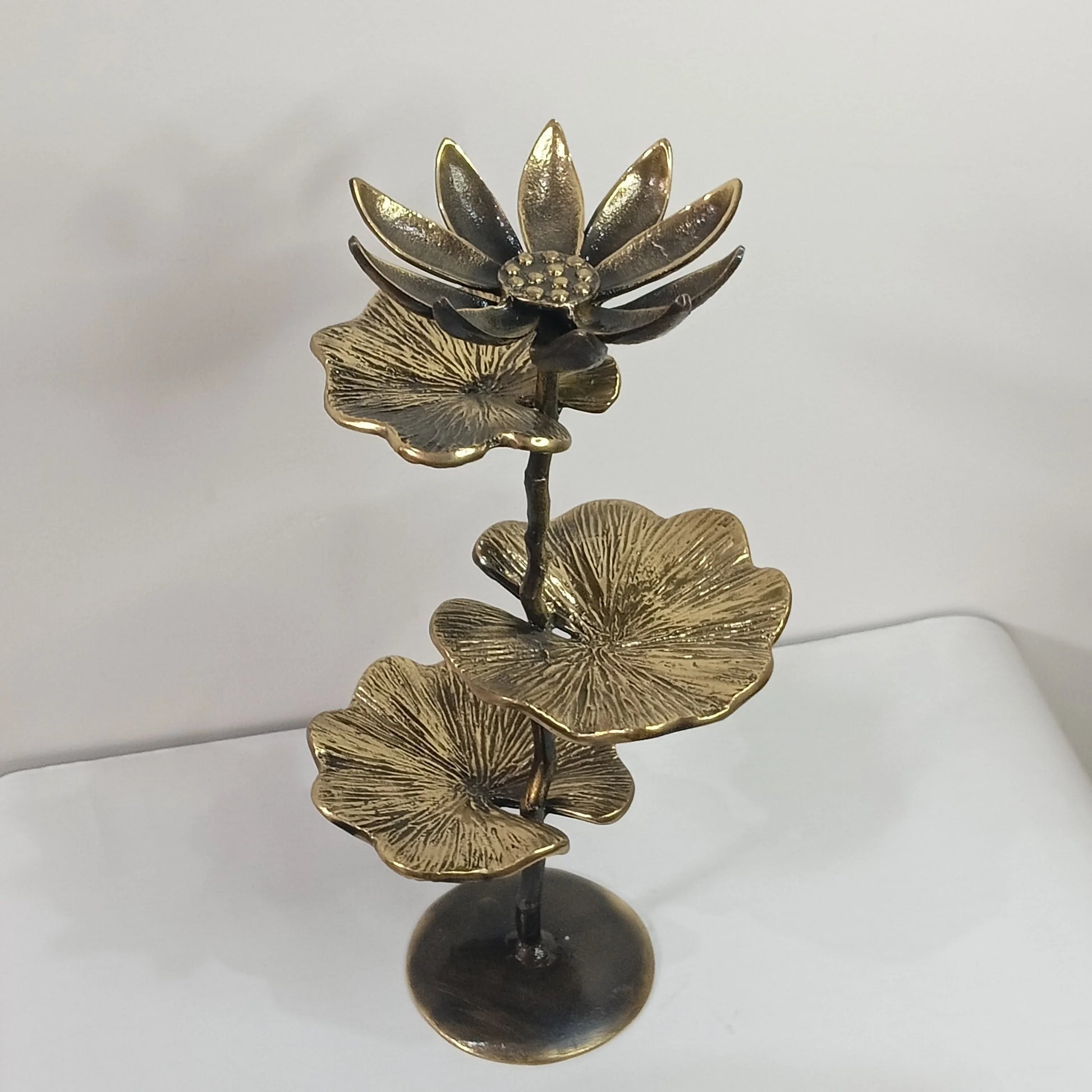 Kalyani – Handcrafted Brass Lotus Sculpture