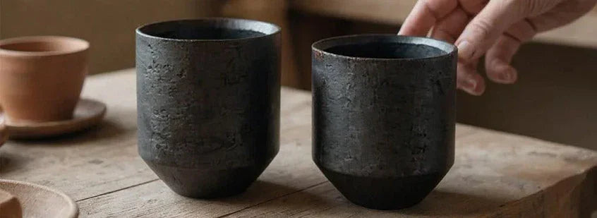 Black Stoneware collection- Longpi and Khiew Ranei