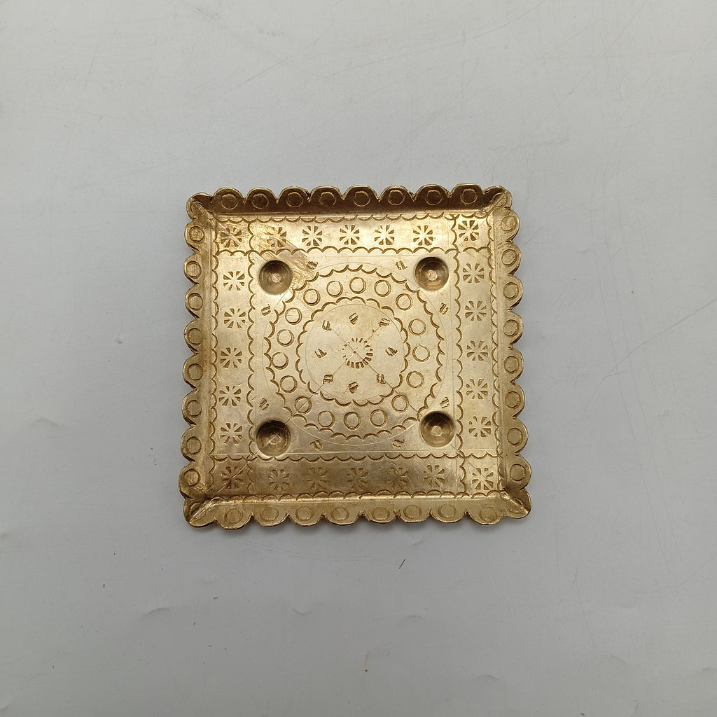 Handcrafted Brass Cup Coaster