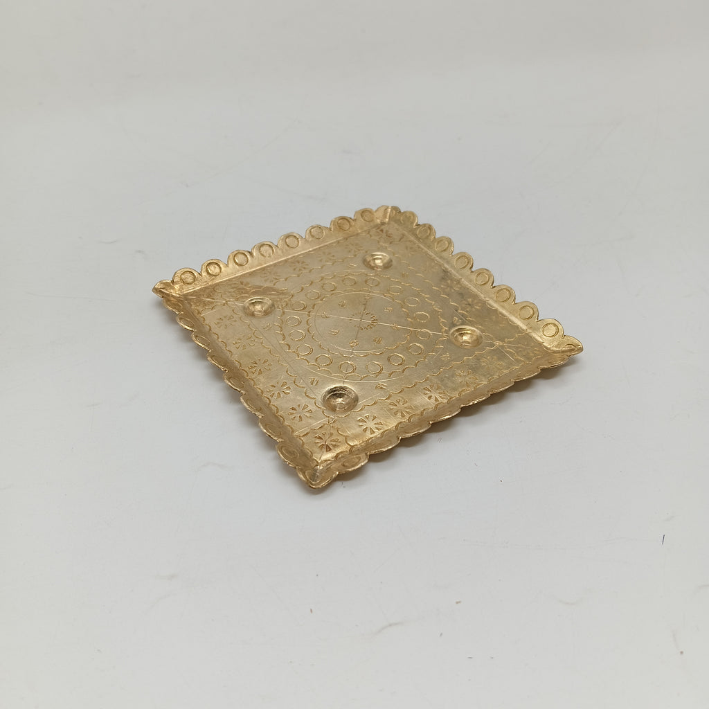 Handcrafted Brass Cup Coaster