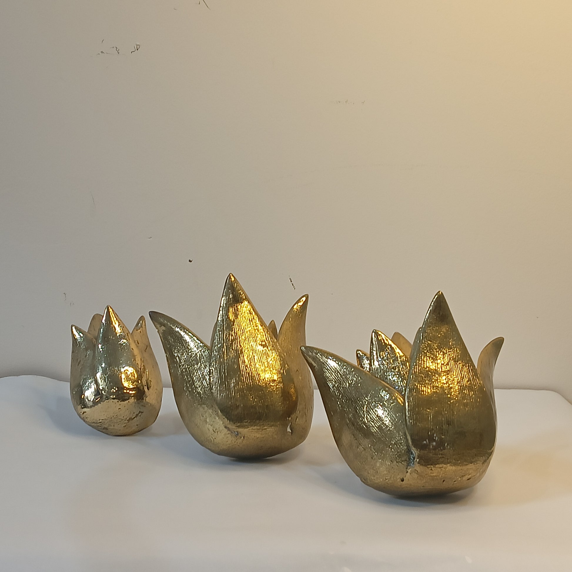 Swarn Kamal Brass Lotus Wall Décor