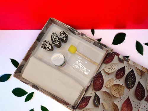 Block printing Kit ( Assorted Color )